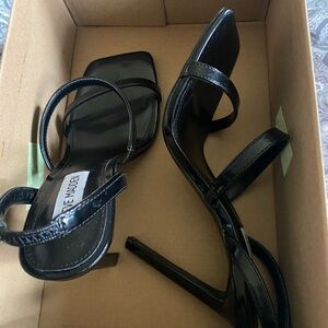Steve madden black stilletos size 8 womens